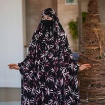 Zahra Luxury Silk Abaya